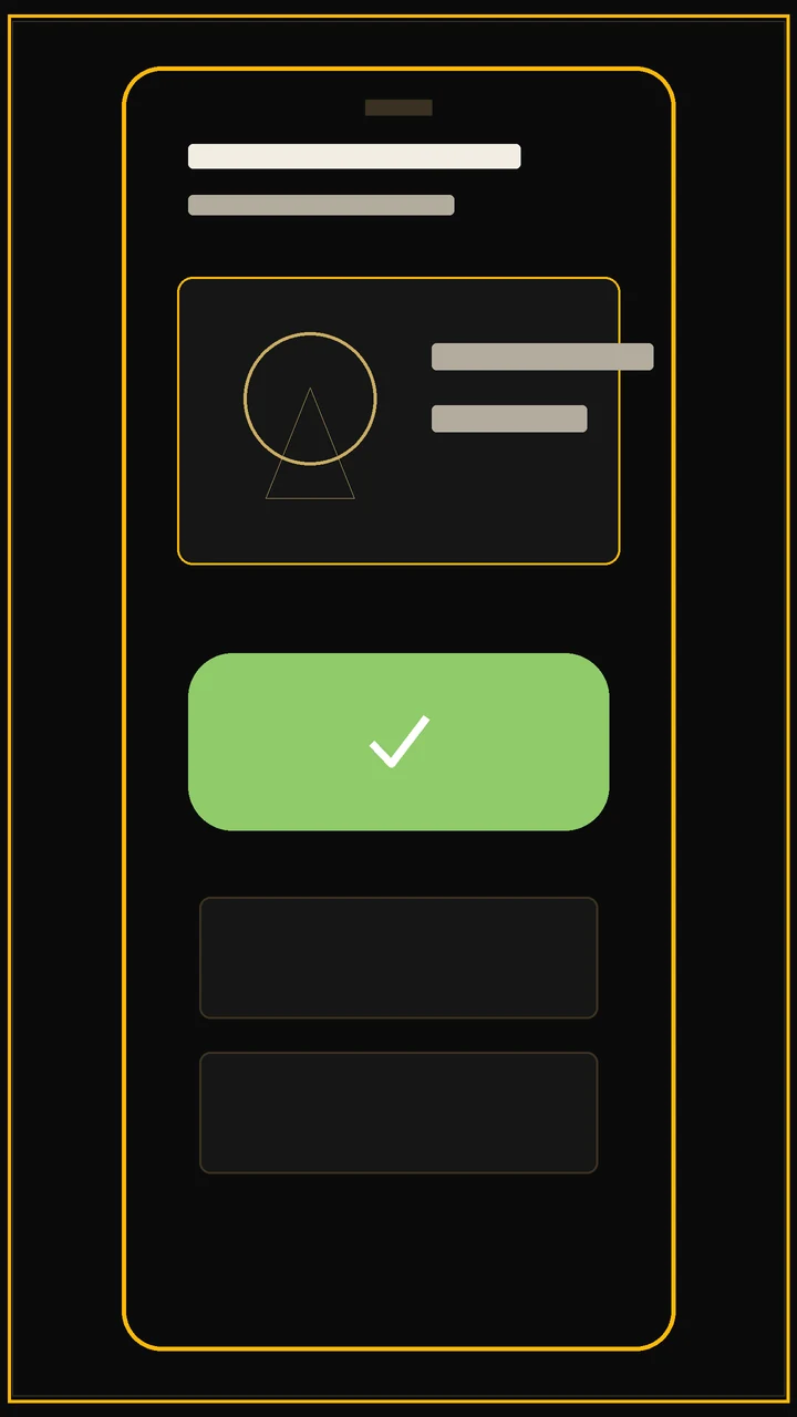 iPhone trust screen for the 8MBets app profile